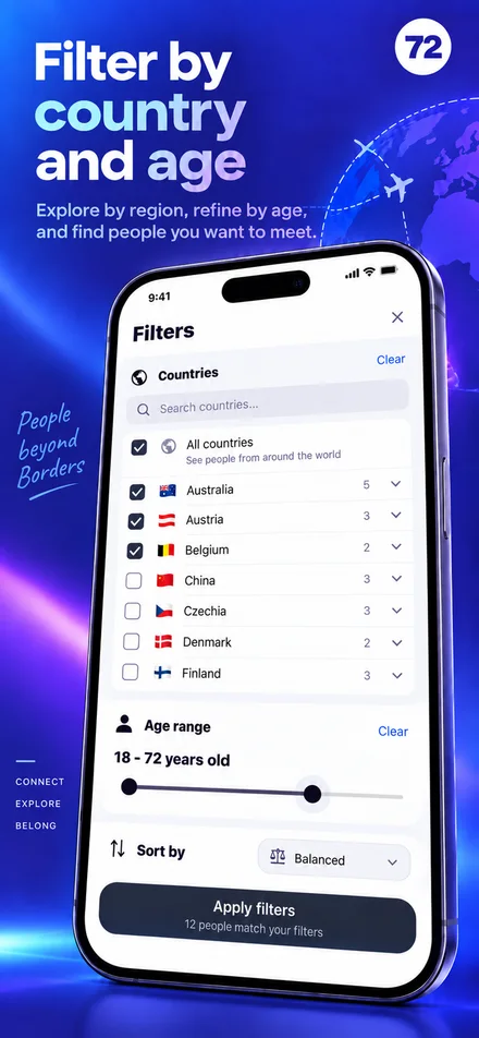 Personalize discovery with country and age preferences