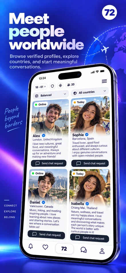 Discover profiles from around the world